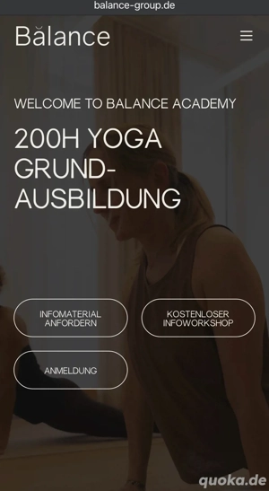 200H YOGA Kurs Ausbildung Frankfurt 6 Monate 11.12.25 Start