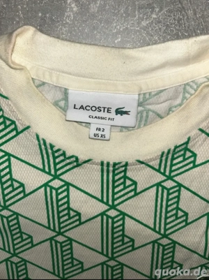 lacoste tshirt größe xs