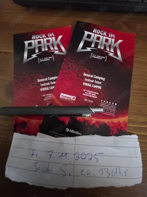 1-2 Rock im Park General Camping Tickets 2026