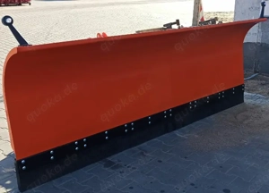 Gerader Gemeindepflug - Standard (Dreipunktaufhängung Kat. II + Euro) (Standard: Räder, seitliche )