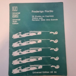 Noten Frederigo Fiorillo 36 Etudes or Caprices revision 1988 Violino solo