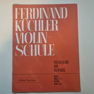 Noten A. Seybold Noten Ferdinand Küchler Violinschule Edition Hug 10600