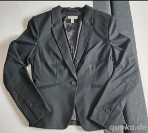 Blazer - Jacke - schwarz - Gr. 38   M