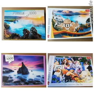 Verschiedene Puzzle 1000 Teile