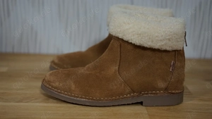 Levi's Damen Winterschuhe Boots Warmfutter Wildleder Gr. 37 Braun