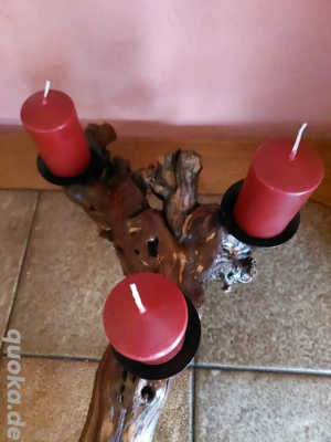 Weinrebe mit Kerzenhalter 
