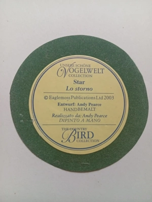 Unsere schöne Vogelwelt Collection Figuren Sammlung 