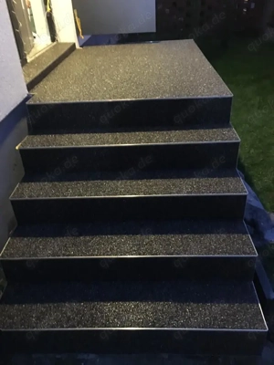  Steinteppich verlegen Jetz Winter Rabat für Treppen,Terrasse,Balkon,Eingangs...