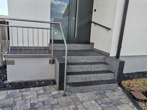  Steinteppich verlegen Jetz Winter Rabat für Treppen,Terrasse,Balkon,Eingangs...