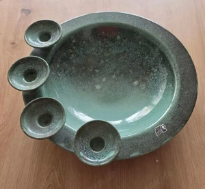 Advent - Schale für eigene Dekoration aus Keramik-Manufaktur