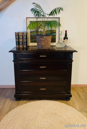 Antike Gründerzeit Kommode 1890er,4 Schubladen, schöne Beschläge, Holzkommode, Hingucker