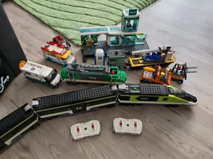 Lego Züge und Schienen 