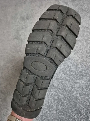 Stiefel schwarz Gr. 37 Wildlederoptik Bild 4