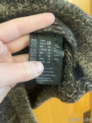 Braune Strickjacke von Taifun, Größe 44, Ersatzknopf Bild 5