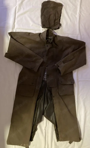 Wachsmantel von Bywater Clothing International   Größe S   ideal für Ausritte bei Regen