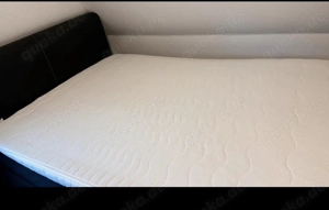 Bett 140x200 mit Matratze und Toper 
