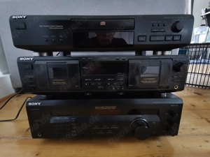 Sony Hifi System aus STR-DE135 TC-WE435 und CDP-XE220
