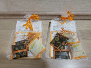 2 x Original Share Set Pomelozzini und Pflaume + Infomaterial 