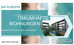 Traumhafte Wohnungen zum Verkaufen   Kusadasi - Türkei