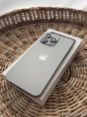 iPhone 15 pro max 256GB silber