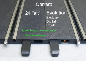 Randstreifenübergang Steilkurve auf breit Carrera Exclusiv 20600 a.f Digital , Evolution OVP Bild 3