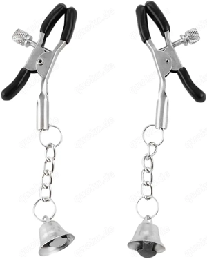 Nippel klammern mit Glöckchen