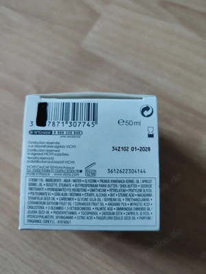 Vichy Nutrilogie 2 Intensiv Aufbaupflege NEU Bild 2