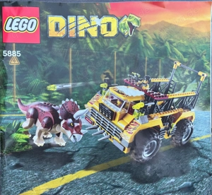 Lego Set Dino 5885 Triceratops Trapper