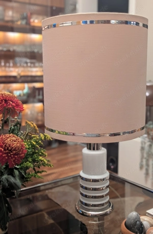 Elegante Tischleuchte der 70er 80er Jahre (Hollywood Regency)