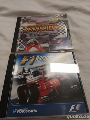 2 ältere PC Auto Renn spiele 