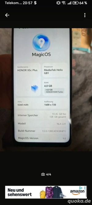 ich verkaufe mein handy Honor
