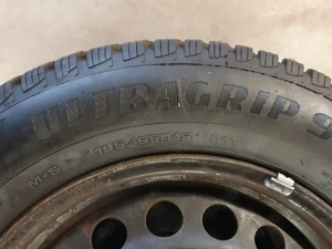 4 Winterreifen 195 65 R 15 GOODYEAR auf VW Golf Felgen 7 mm Bild 6