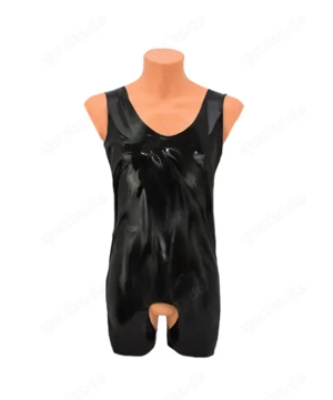 Männer Body in Latex Optik 