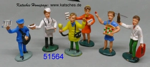 Figuren Satz Personal 51654 01 für Carrera  Universal   Transpo   124