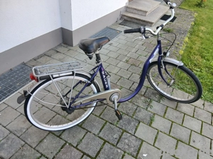 Damenfahrrad 26 Zoll, tiefen Einstieg 