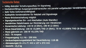 Hi End Stereo Vorverstärker Yamaha C-4 und Hi End Endstufe Harman Kardon Signatu 2200r Series PA