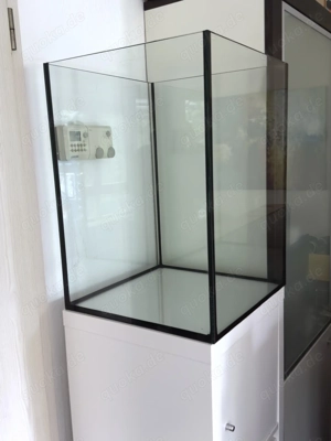 Aquarium NEU 40*40*55cm 88 Liter Poolbecken m. Unterschrank - LED & Filter opt. 