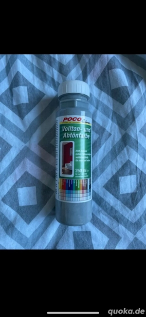 Vollton und Abtönfarbe von Poco