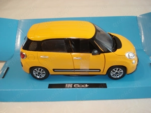 2 Fiat 500 NewRay Metall Modell 1 24 neuwertig unbespielt, OVP., Bild 2