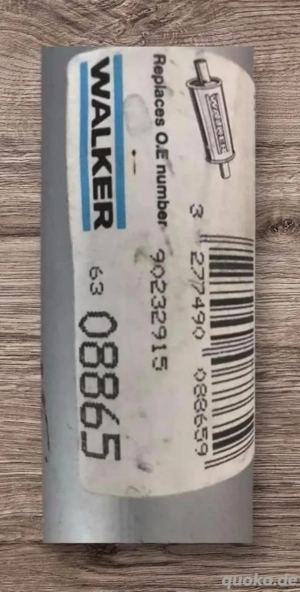 Auspuff zwischenstück