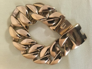Armbandkette golden aus Edelstahl