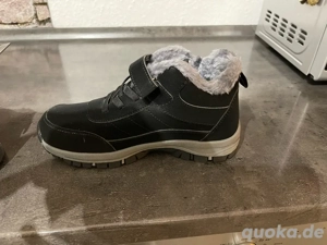 Schwarze Winterstiefetten Grösse 38 Bild 5