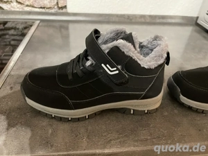 Schwarze Winterstiefetten Grösse 38 Bild 3