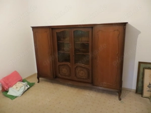 Chippendale Style Wohnzimmer Schrank, B 245 cm
