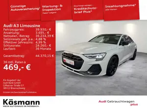 Audi A3 S line 35TFSI LED AHK NAV ACC KAM