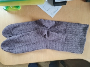 Wollsocken handgestrickt in Größe 44 (91)