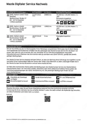 Mazda 3 Lim.*122PS*BOSE*NAVI*RFK*PDC*INSP NEU*1. HAND* Bild 3