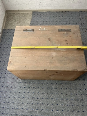 Truhen aus echt Holz 8 Stück c.70 Jahre alt Bild 2