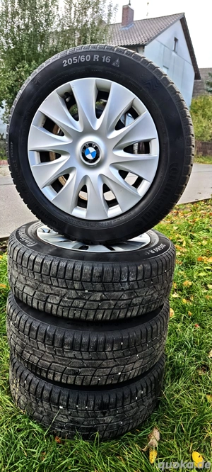 205 60 R16 Winterreifen auf Stahlfelgen 