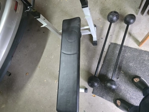 zusammenklappbare Hantelbank